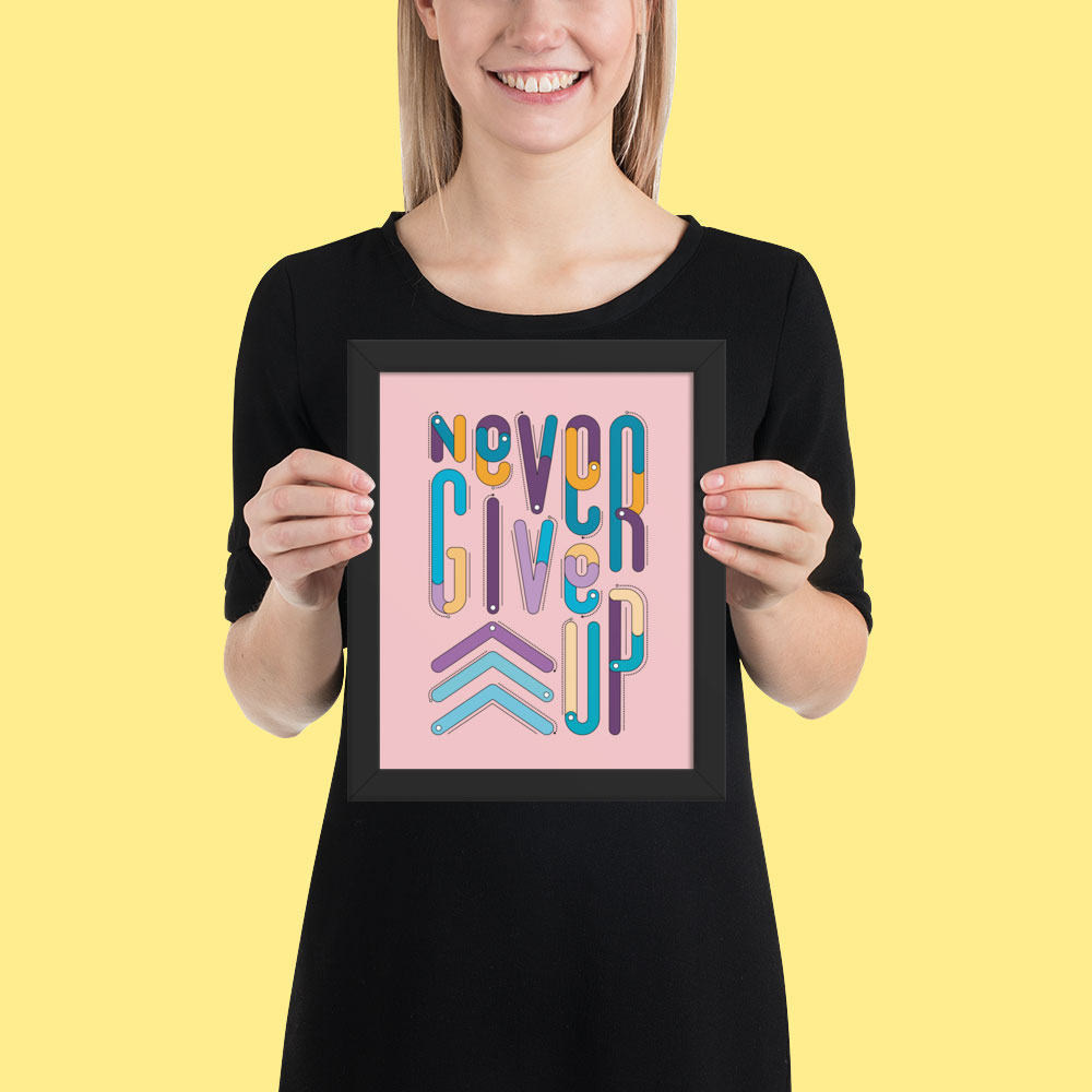 NEVER GIVE UP - Image 5