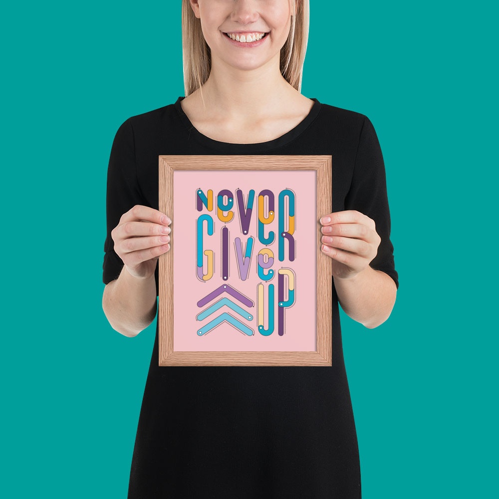 NEVER GIVE UP - Image 4